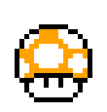 [9664c4] Orange mushroom