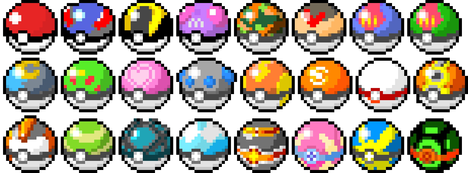 [5525d4] Pokeballs