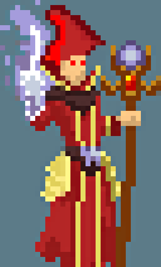 [6a42e4] A fire wizard mc