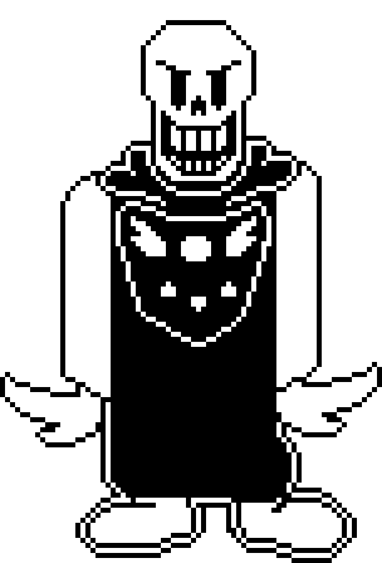 [9664c4] Storyshift Papyrus Battle sprite 2