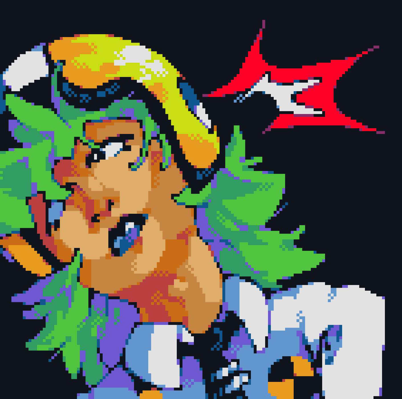 [8426a8] smoky cornrows basically but i still think you should still to smoke at the back, try using a gradient if you plan on keeping the rest of the head a solid white
