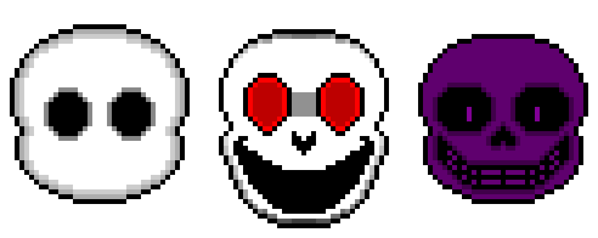 [ddb16d] Sans the Skeleton heads 3