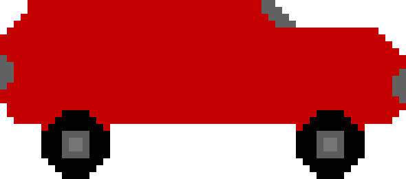 [d4e180] red car