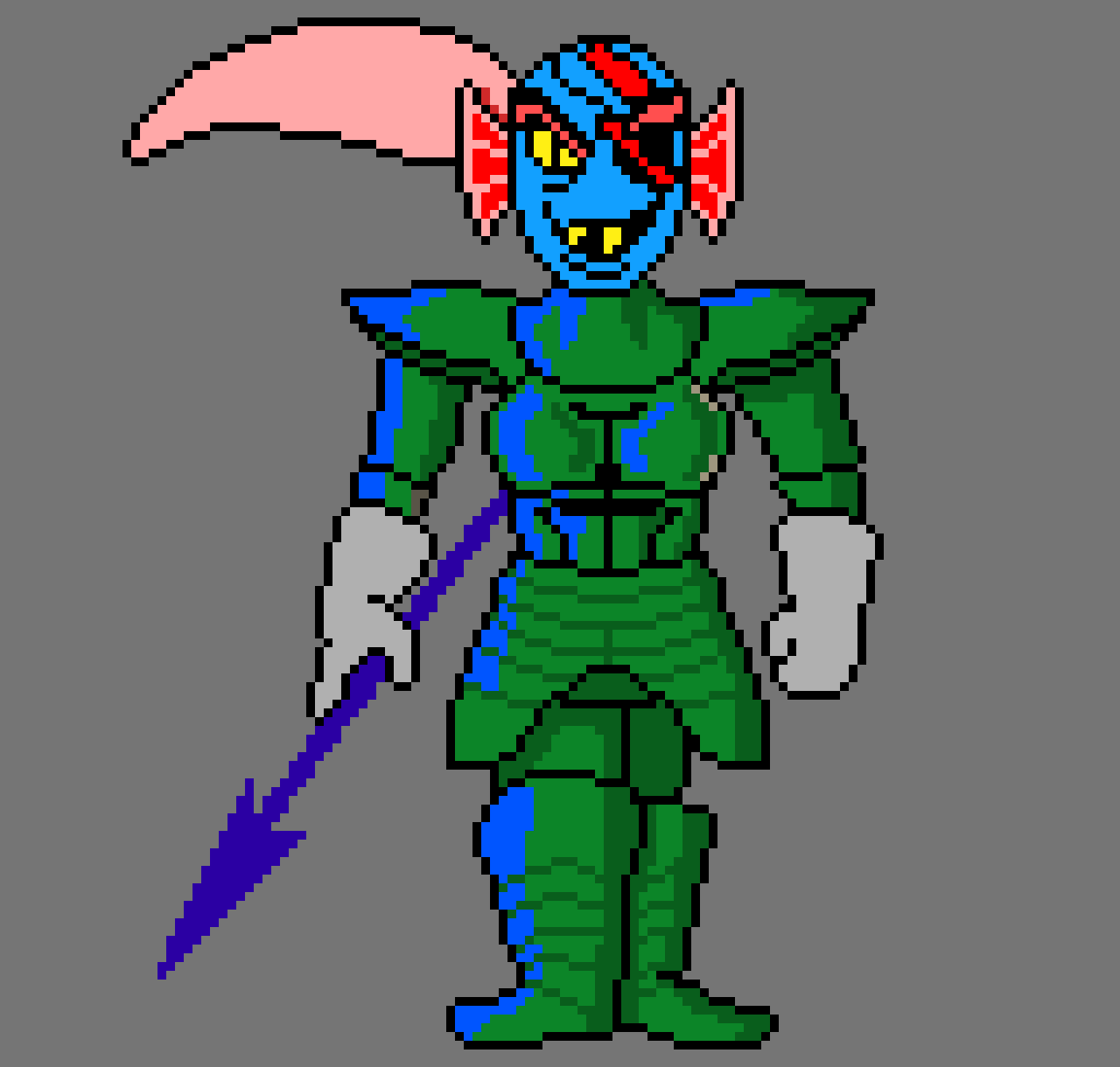 [4ee82a] cretacictale undyne sprite