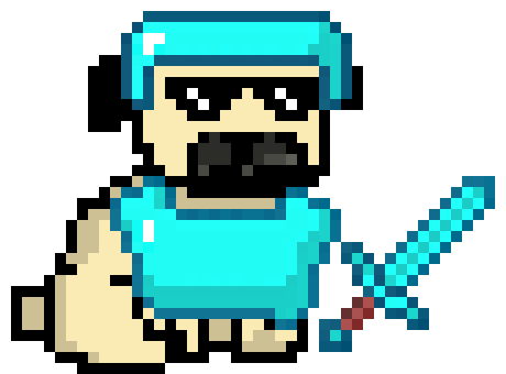 [ae02b2] Pug Diamond Armour