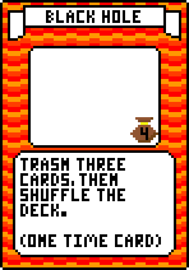 [b7cc55] Fire Black Hole Card