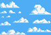 [6bb66f] Clouds pixel art