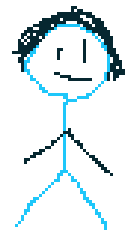 [34e0ae] Me as a stick figure