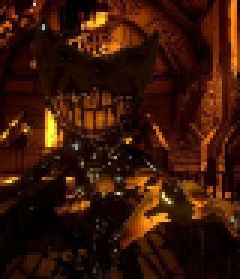 [7c78a2] *Ink Bendy comes out of a wall and chases after GF and Monika, his smile shaking alot. He goes past Jacob though, not even looking at him*