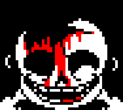 [7ce906] guys he did the funny -HorrorTale Sans