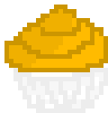 [9664c4] Orange Vanilla Cupcake