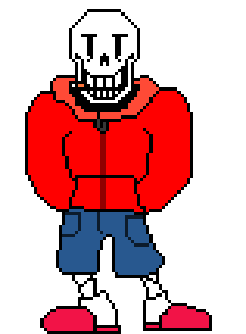 Underswap Papyrus Sprite v4