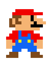 [9664c4] Mario-standing-retro