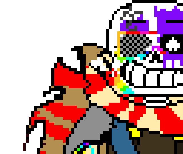 [1b6f98] I wasn’t even in eku’s house I’m just sitting in the judgement hall - Fresh!Ink sans 