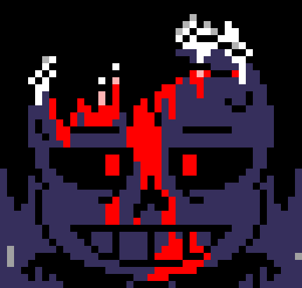 [7ce906] This'll do. -HorrorTale Sans