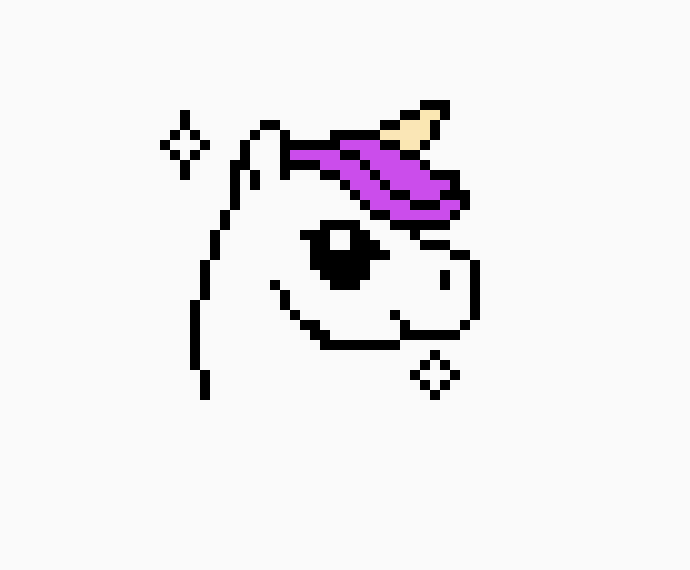 [9664c4] Unicorn Art
