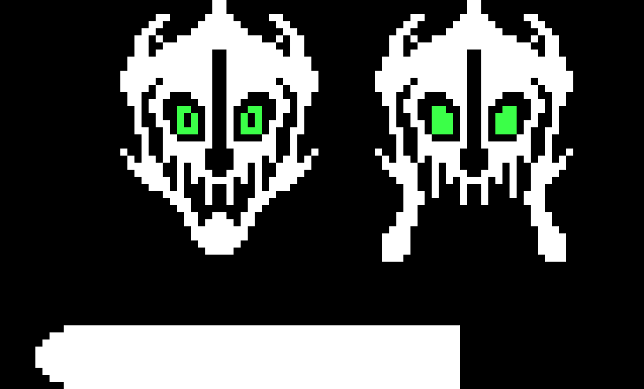 [af4498] undertale mini gaster blaster