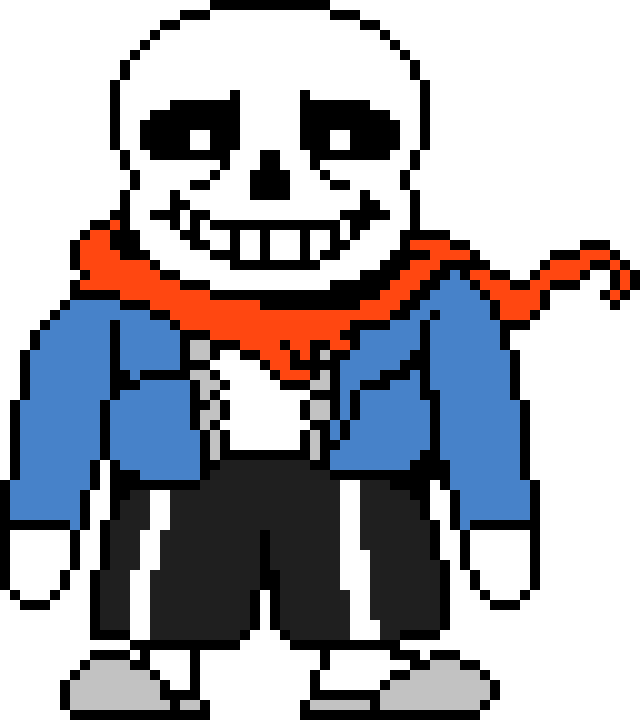 Undertale: The Final Battle/Disbelief Sans Phase 4 Sprite.