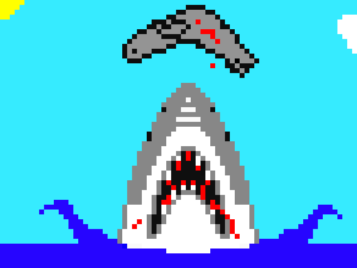 [484891] shark attack