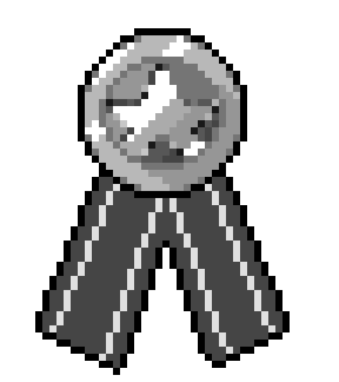 [d51901] Kirby Dream Course-type medal