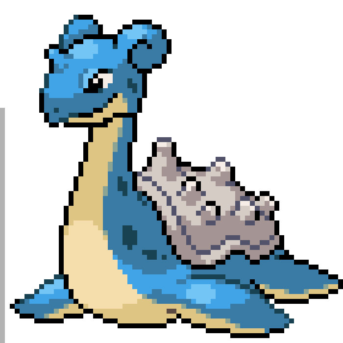 [c1e554] Steel Type Lapras