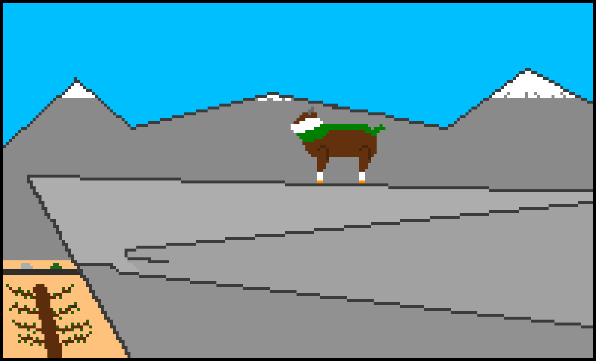 [9664c4] Skiddo on a cliff