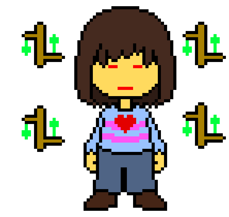 [1b026b] Frisk With Magic
