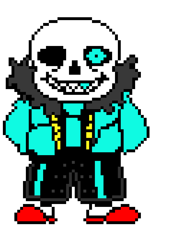 [9664c4] blue flame/Fell! Sans