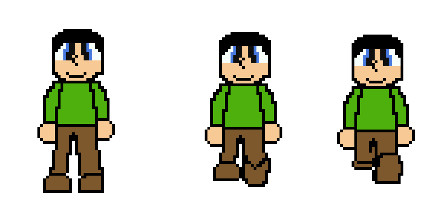 [1b5093] Daniel walk animation 1