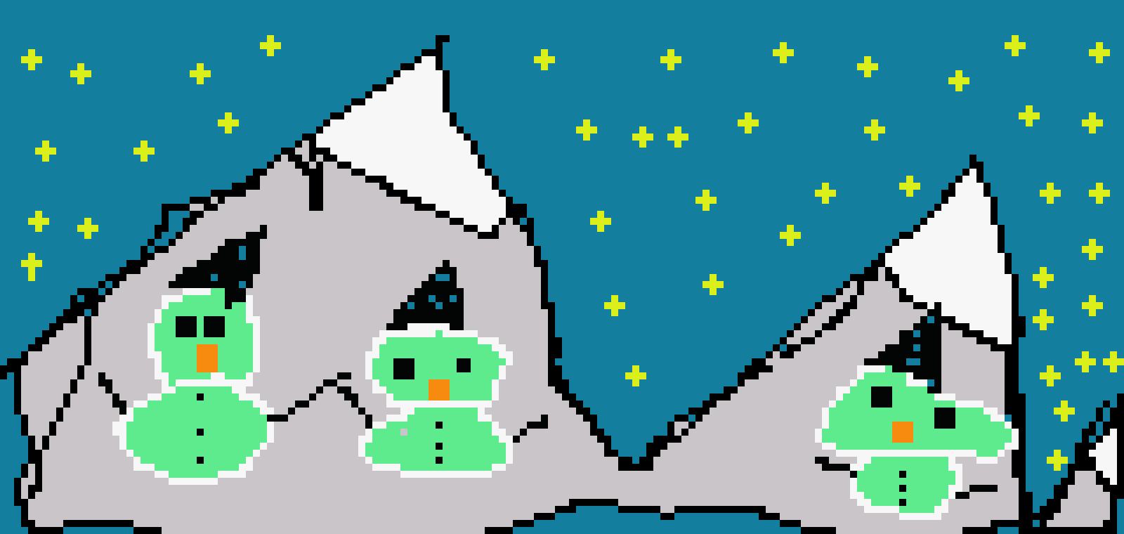 [c9c275] snowman
