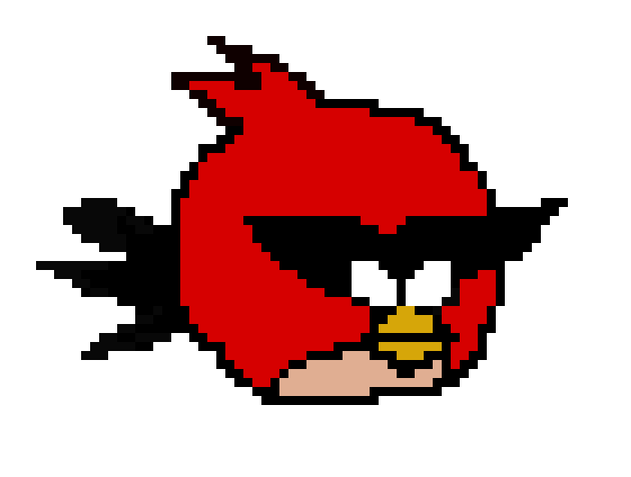 [8f3bc7] Angry Birds pixel art >:( (Space Birds)