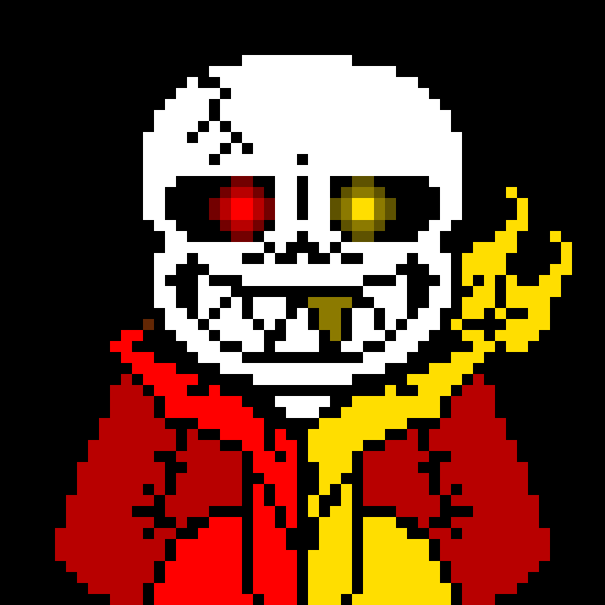 Ayyy I like this sprite - Fresh!Ink sans