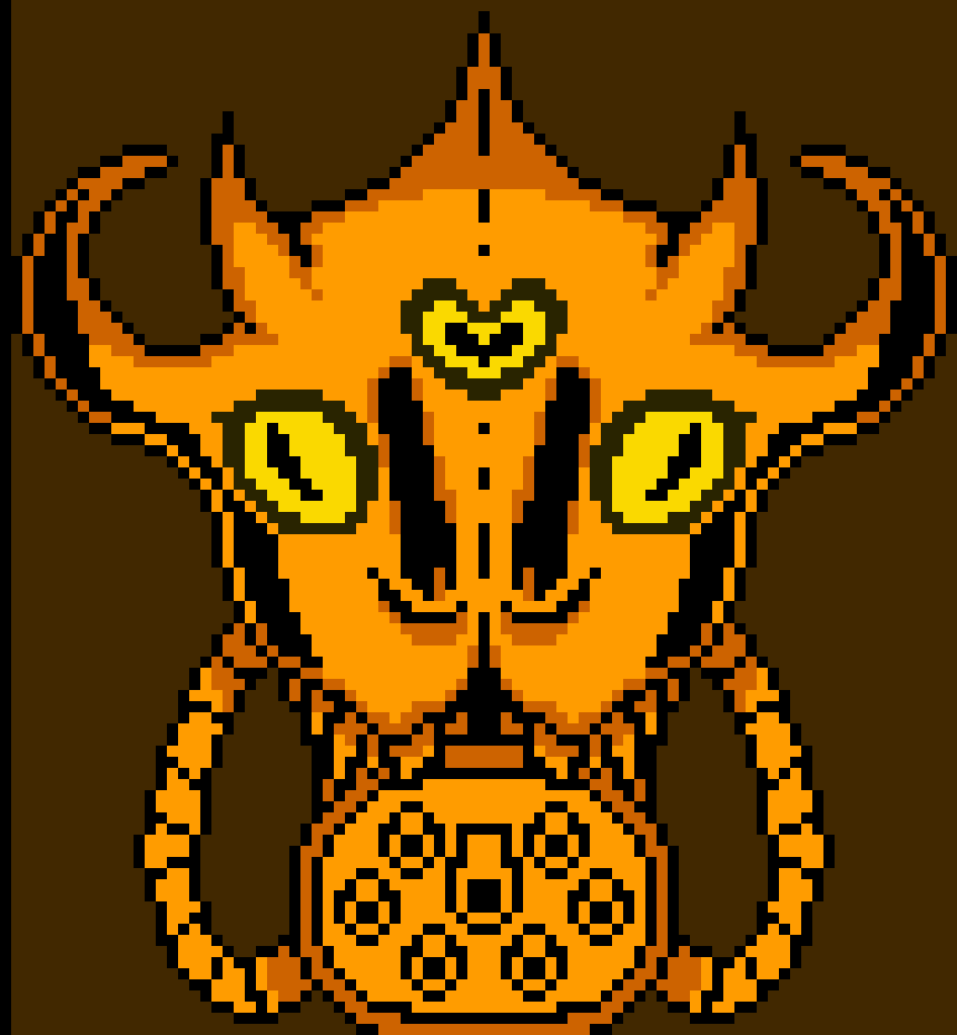 [c2fe0c] This is FSG Papyrus's blaster, pretty fucking intense