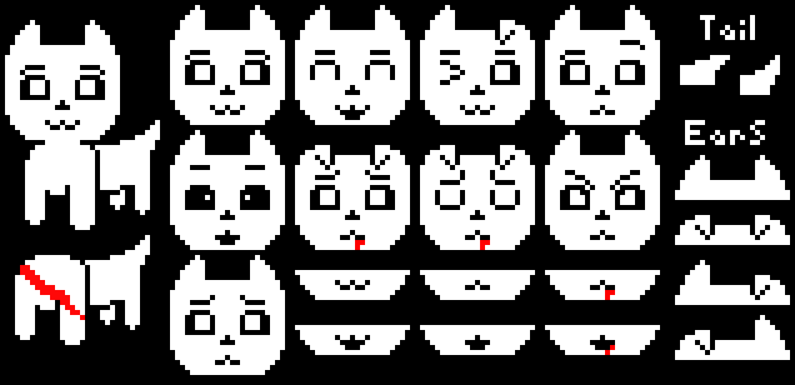 Annoying Dog battle sprite 