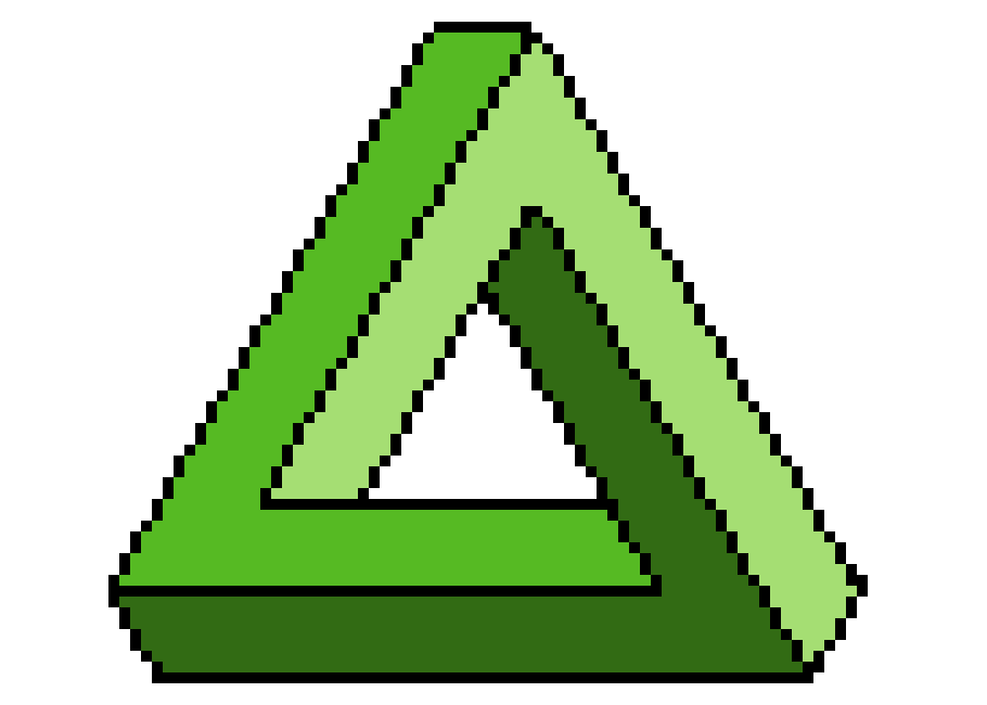 [9664c4] Penrose Triangle (Tiago Hands)