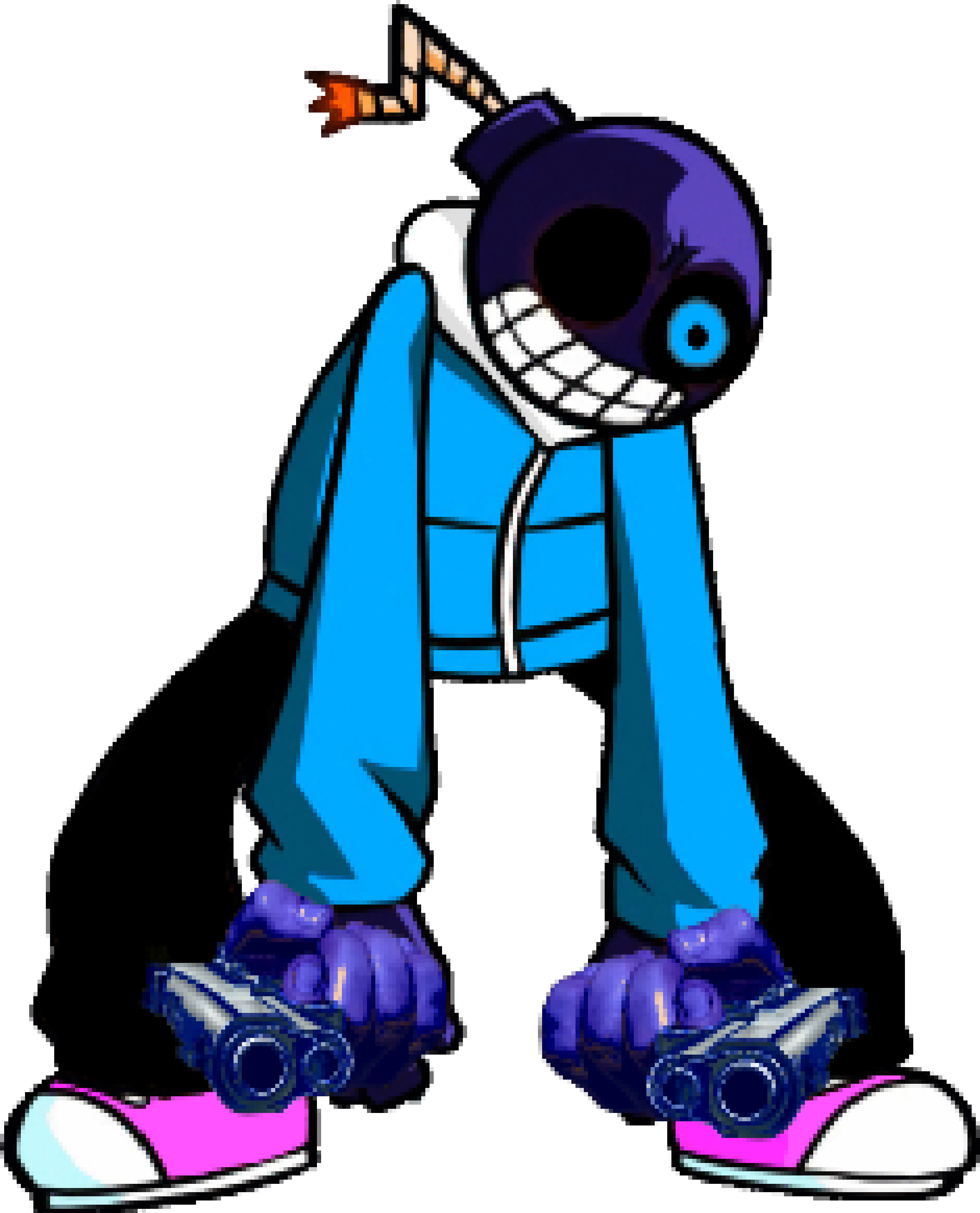 [990543] WHITTY SANS WITH GUNS!