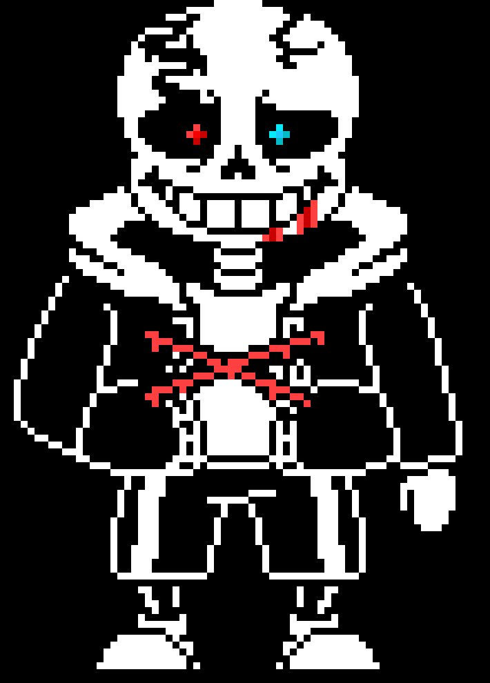 [d38bf6] UnderTale Sans-Last Breath Sans phase 4