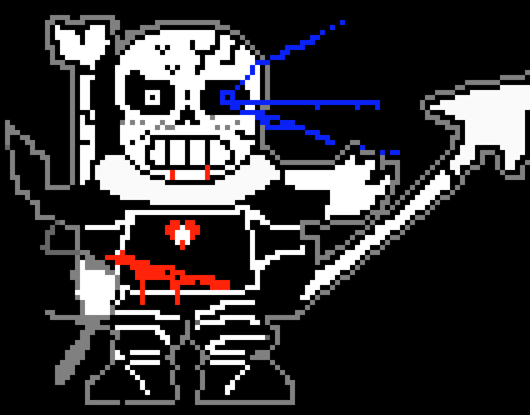 Royal Guard Sans ! (Battle Sprite) (fixed)