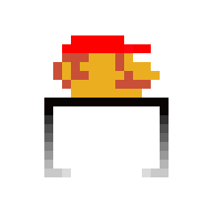 [5912b6] mario black white