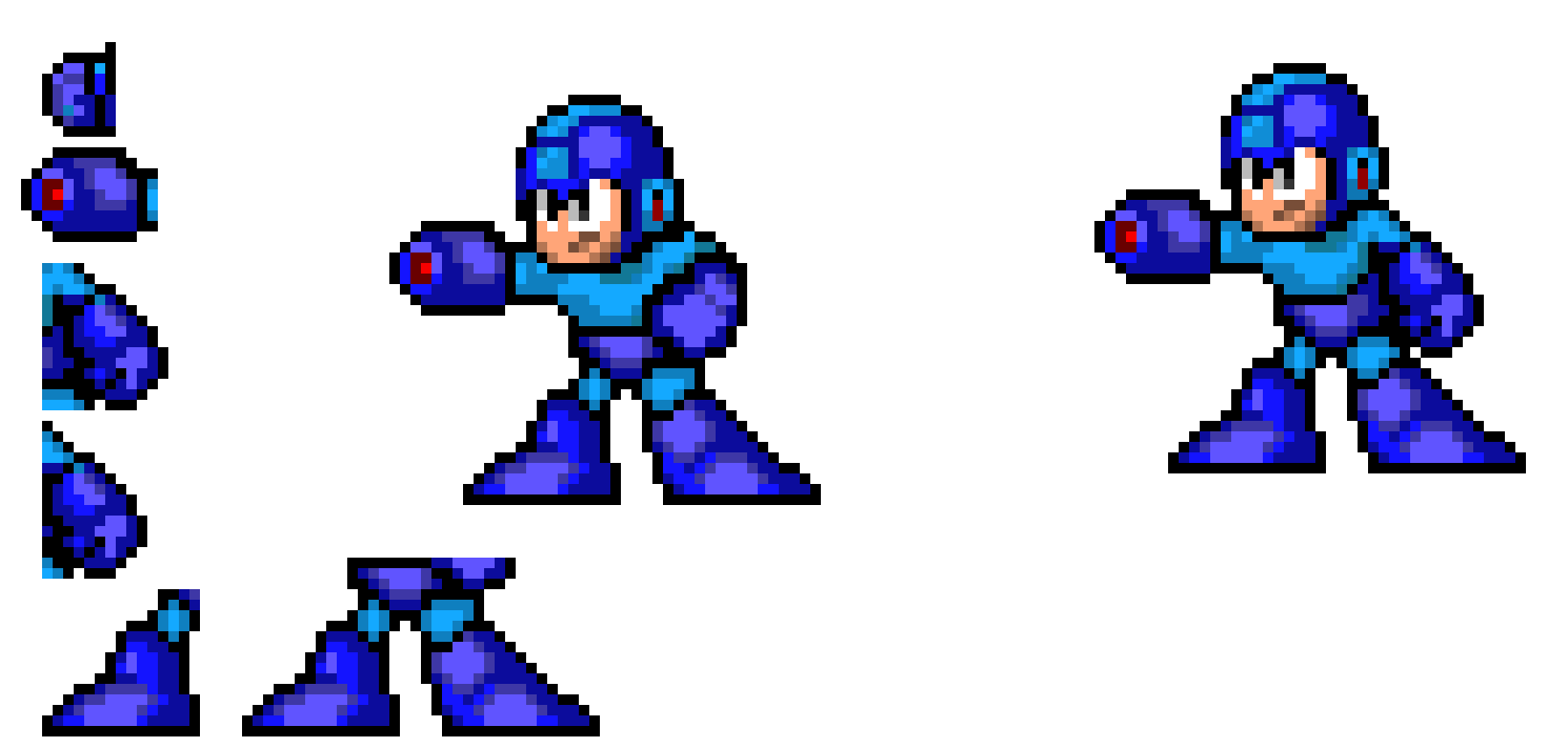 mega man 7 sprite 