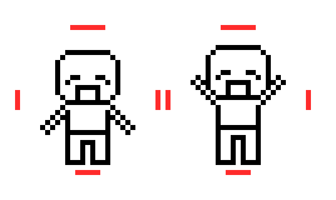 [d052d6] danganronpa pixel sprite cheering base