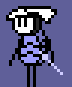 [05b0c1] *He draws his nail.* This creature....not a single touch of infection in this tower....something strong awaits me. Alas, there is no bench. I will have to do this on one try. *He moves toward where Mocha and Chris are*