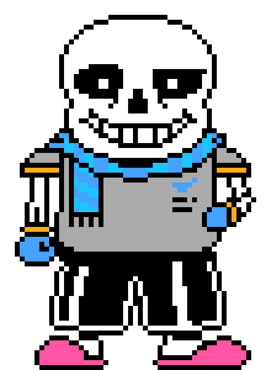 [9664c4] My Take On Underswap Sans Colored