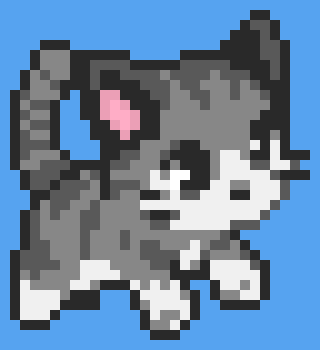 [9664c4] Cute Cat 