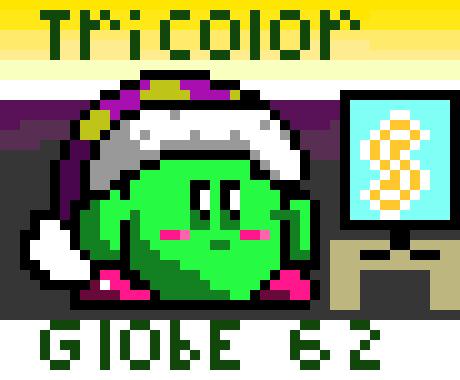 [64cf8d] tricolorglobe 62