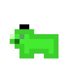 [c7c21c] radioactive pig sculpture