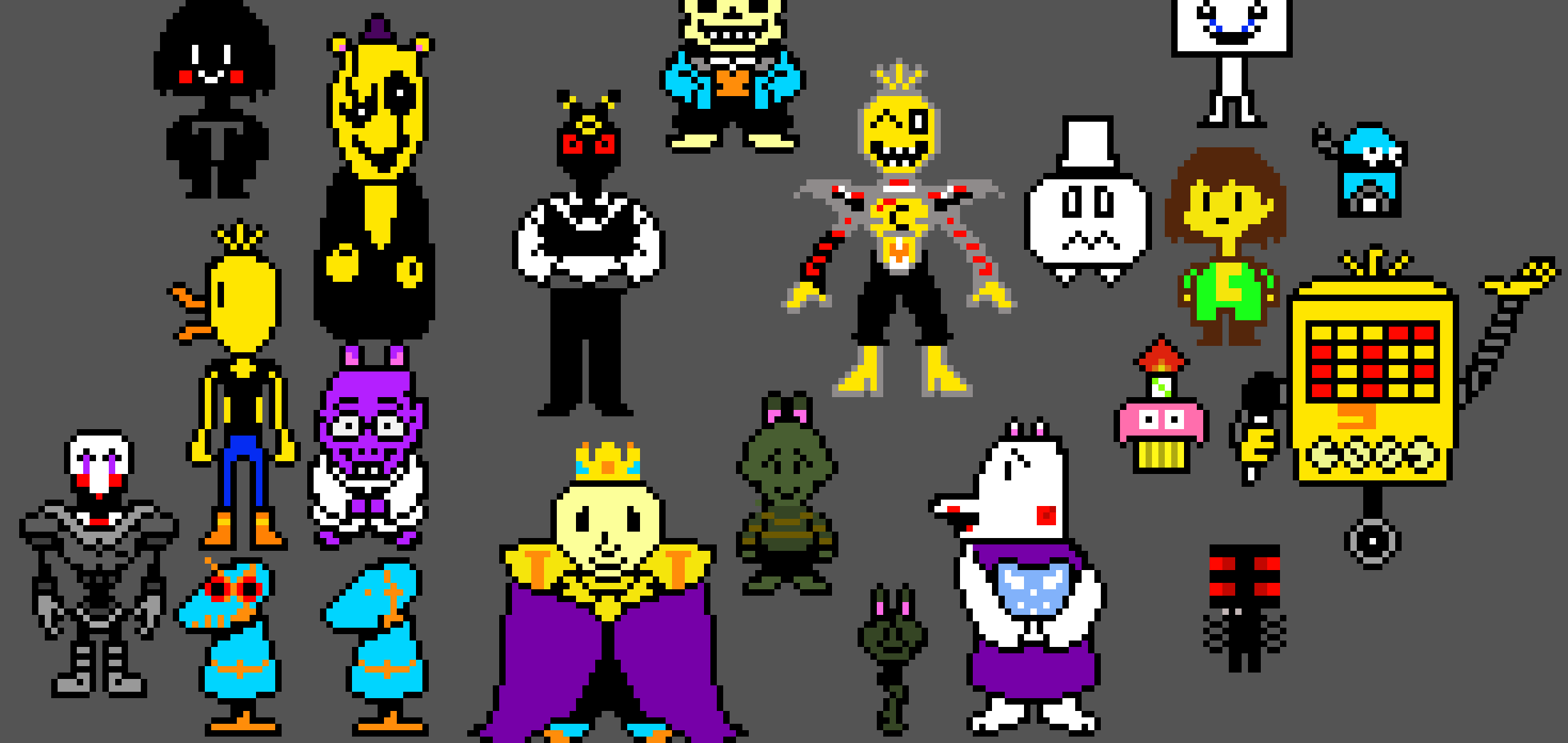 [05b0c1] TTale FINALLY FINISHED! (This looks way more awful than I remembered. Oof.)