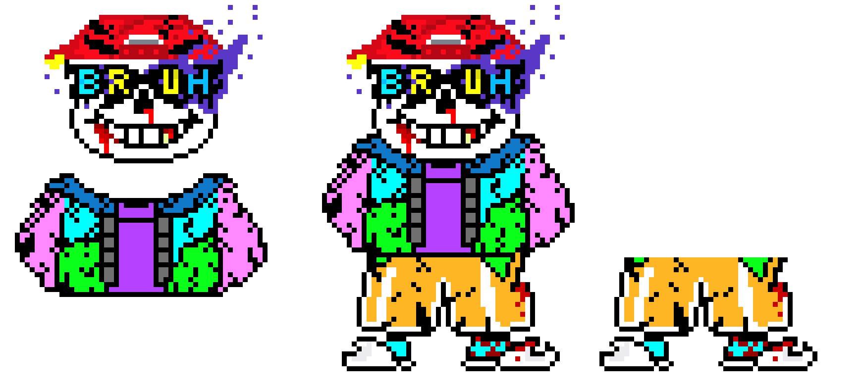 [80ca90] fresh Sans phase 2 (version 2) (corrupted) (all parts)