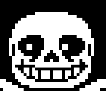 [df4002] * Welp, I'll try to hit you once at least. (BATTLE STARTS, and song that might play when you fight sans starts playing.)