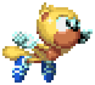 Sonic Mania Plus Ray Sprite